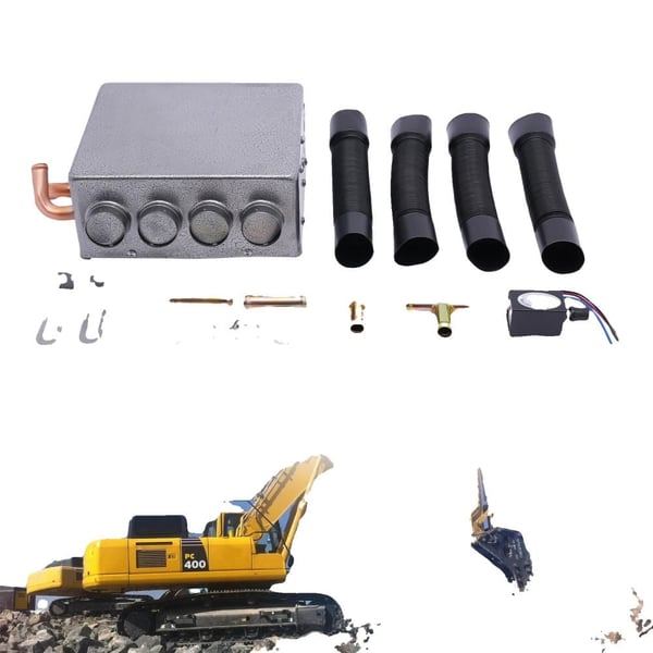 Bil sædevarmer, kobberrør, 11x9 tommer, energibesparende varmesystem, universel pasform, dual-hjul motor