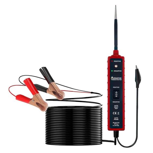 Autoelektriker Probe Maskine, Spændingskredsløbstester, 6-24V DC Tester