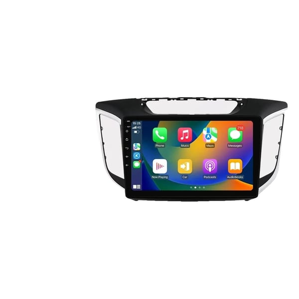 Bilmultimediesystem, Touchskærm, Kompatibel med Hyundai Creta IX25 2015-2019,P3-CP (4Core 2G 64G)