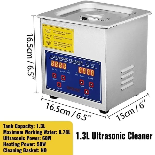 Ultralydsrenser, Dybderensningsteknologi, Rustfrit Stål Konstruktion,1.3L