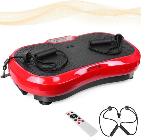 Vibrationsplatta, 3D vibrationsteknik, fjärrkontroll, Röd