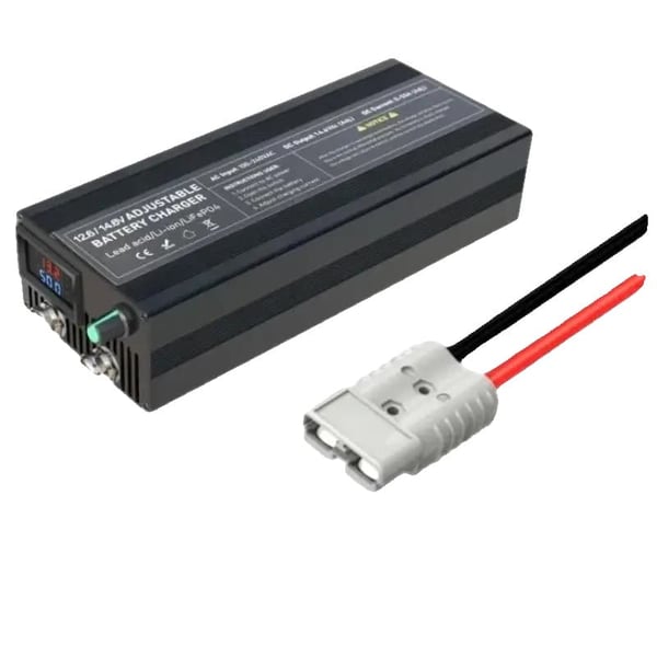 Batterioplader, 50A output, intelligent opladningsteknologi, GD50A-Anderson