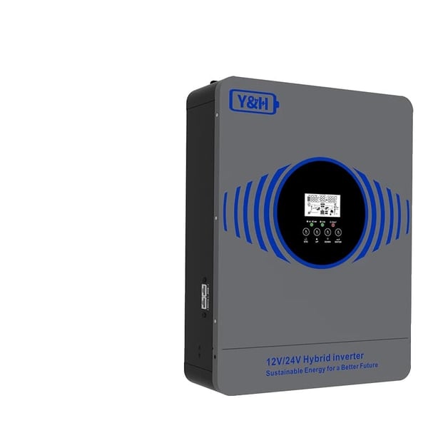 Hybrid sol inverter, MPPT oplader, ren sinuskurve output,220-240Vac, 2.3KW 4.2KW-12V 24V, PV 55-500Vac