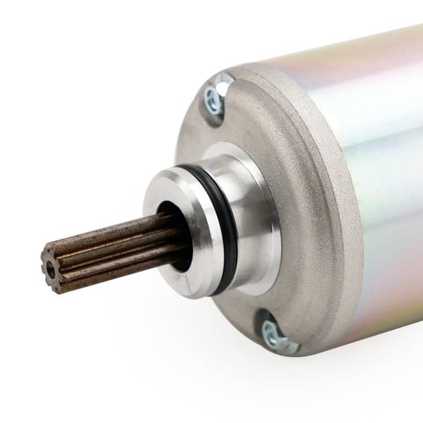 Startmotor, 12V, 9 tænder, kraftig, 20 cm længde, 13 cm bredde