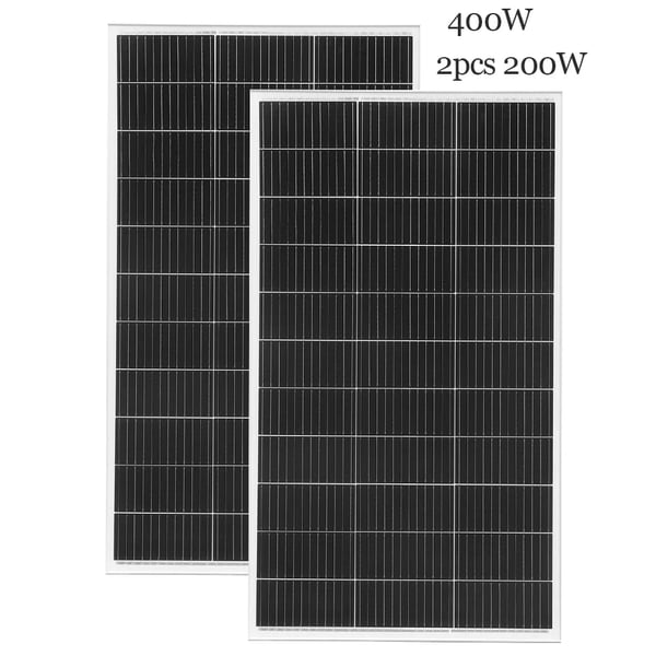 Solpanel System, Høj Energieffektivitet, Holdbar Konstruktion,Kun 400W solenergi
