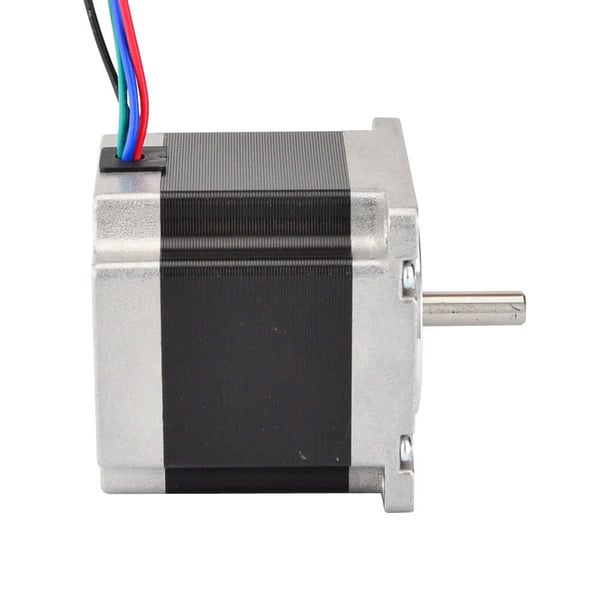 Stepper motor, 1,26 Nm holdemoment, 2,8 A strøm, D-skåret aksel,6.35mm