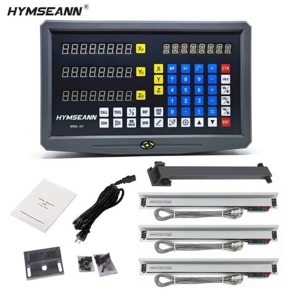 Digitalt aflæsningskit, høj præcision, 3 akser, , SNS-3V complete kit