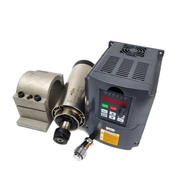 2,2 kW ER20 Spindelmotor, Luftkølet, Præcisionsdriftsfart 10-24000 RPM,Sæt 2
