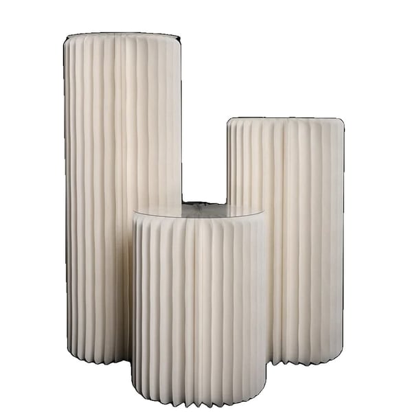 Papirfoldningscylinderstand, Elegant Design, Alsidige Højdeindstillinger,H60 80 100