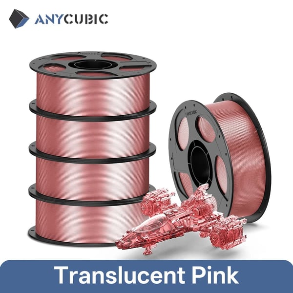 3D Printer Filament, PETG Material, 1,75 mm Diameter,5KG T-Pink
