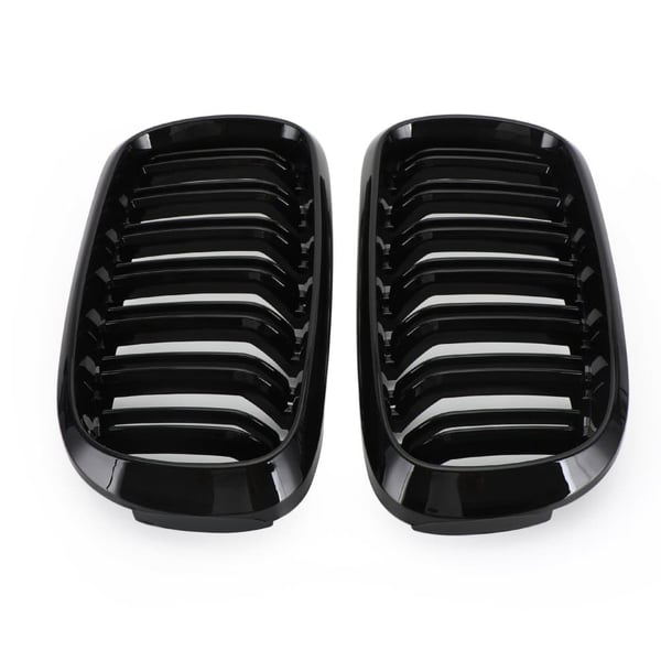 Front Niergrill, Holdbar ABS Plast, Passer til Forskellige BMW-modeller, Nem Installation, Letvægtsdesign