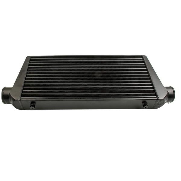 Turbo Intercooler, 600 x 300 x 76 mm, understøtter op til 700HK,sort