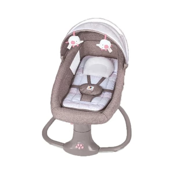 Baby Gyngestol, Elektrisk Komfort, Luksus Baby Gaver, kaffe lyserød
