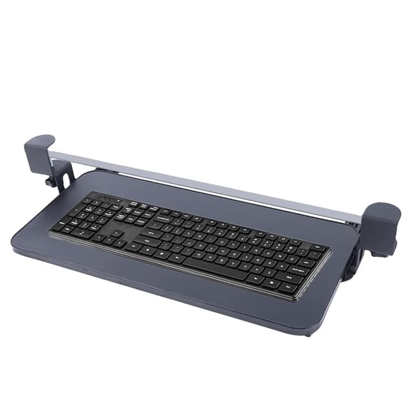 Tastaturbakke, Ergonomisk Design, Nem Installation,sort