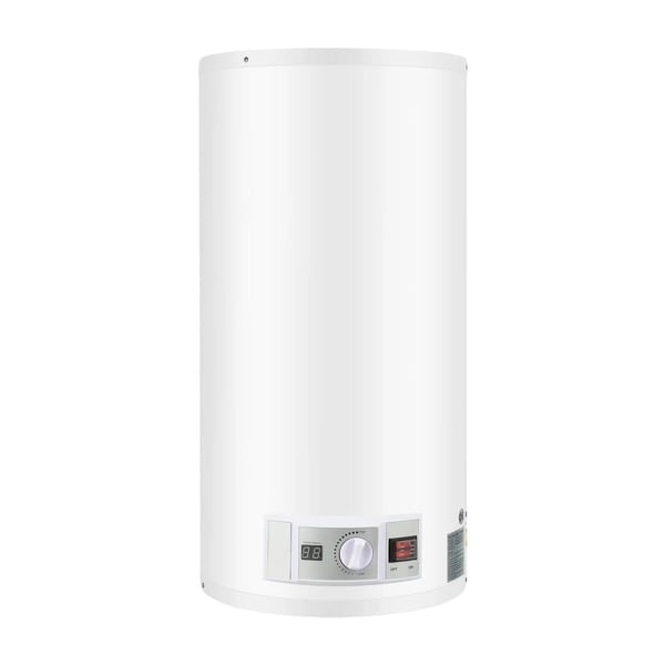 Elektrisk Vandvarmer, 80L Kapacitet, Væghængt Design,2kw, HVID