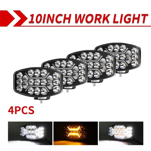 LED-valo, vedenkestävä, pitkäikäinen,4PC