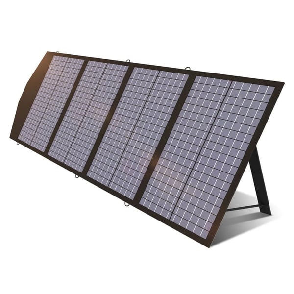 Foldbart solpanel, flere strømmuligheder, letvægts og bærbar, holdbar vejrbestandighed,140W