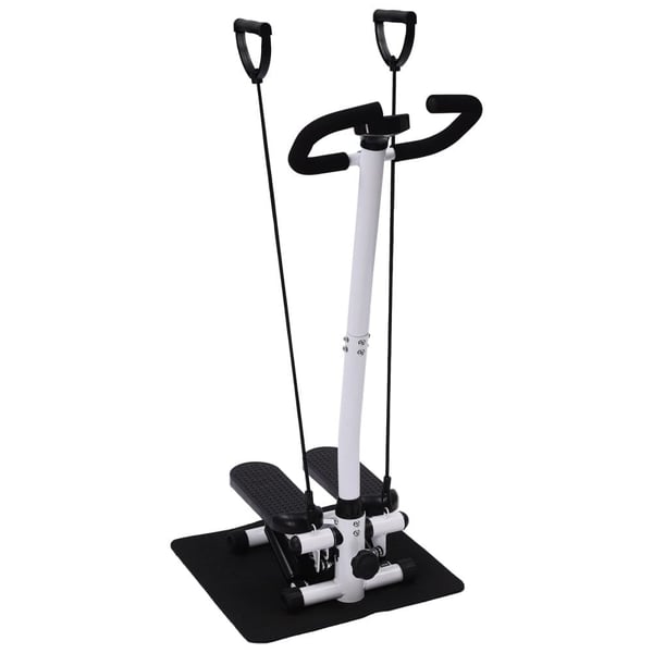 Fitness Stepper, Høj Kapacitet, Ergonomisk Design,sort
