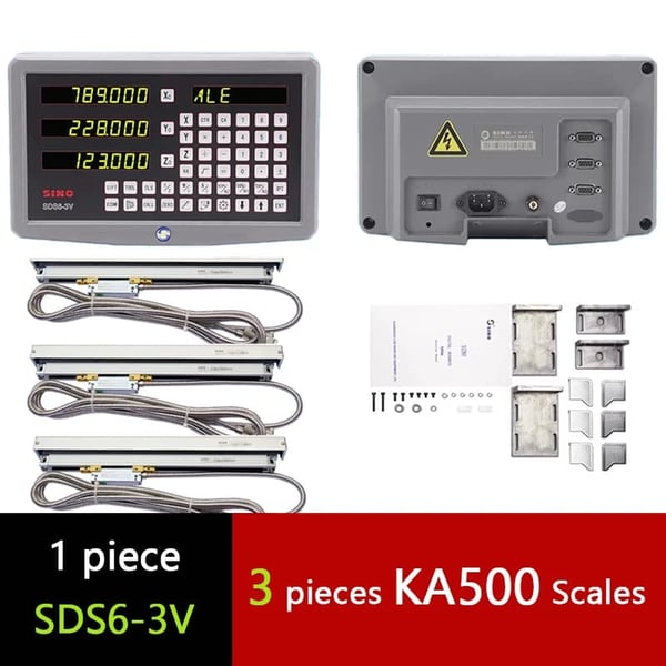 Digitalt Aflæsningssystem, Høj Præcision, Alsidig Kompatibilitet,DRO-3PCS KA500