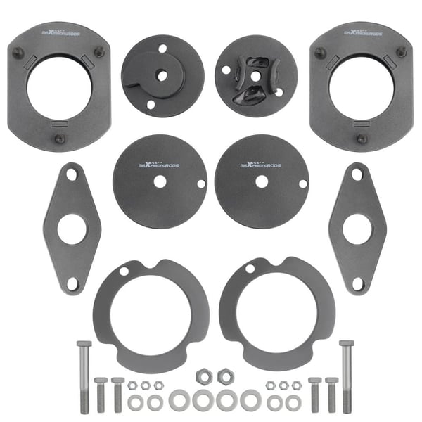 Lift Kit, 2,5 Tommer Højdeforøgelse, Høj Trækstyrke Kulstofstål, Kompatibel med Jeep Grand Cherokee WK2 4WD 2011-2022, Varevægt 7300 g