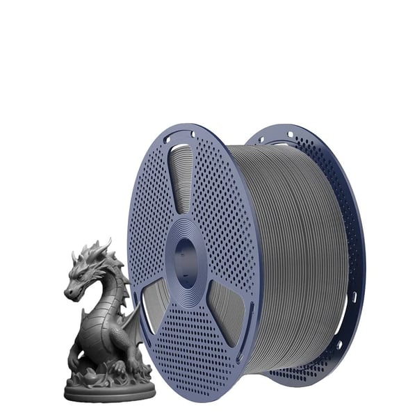 3D-printer filament, høj sejhed, nem at bruge,PLA plus Grå 5KG