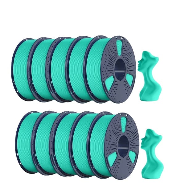 3D-printfilament, høj hastighed, mat finish,myntegrøn