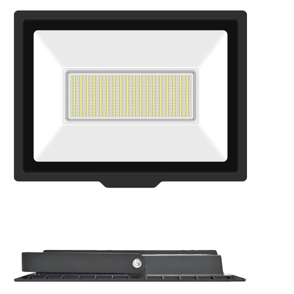 LED Flomlys, Energi Effektiv, Alsidig Udendørs Brug,Varm Hvid (2700-3500K), 1x200W