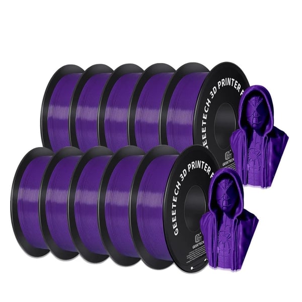 3D Printer Filament, PLA Material, Tangle-Free Design, LILLA