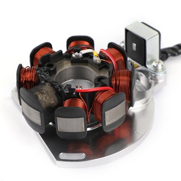 Generator Stator Spole, 29mm Indvendig Diameter, 84.3mm Udvendig Diameter, 33.1mm Poler Tykkelse, 21.3mm Poler Bredde, 8 Poler