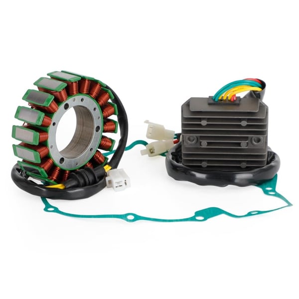 Magneto Stator Samling, Høj kvalitet magnetisk ledende materiale, Passer til VT1100 motorcykelmodeller 1995-2007