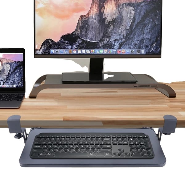 Tastaturskuffe, Justerbart Design, Nem Installation