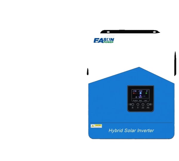 DC/AC Inverter, 4200VA Effektvurdering, Høj Effektivitet,Med WiFi, 24V