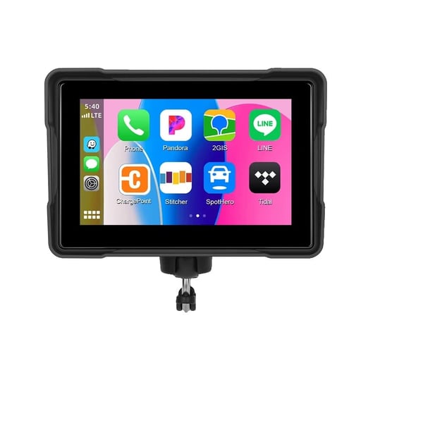 Multimediaafspiller, Trådløs CarPlay, Android Auto-kompatibilitet,Moto CarPlay Spiller
