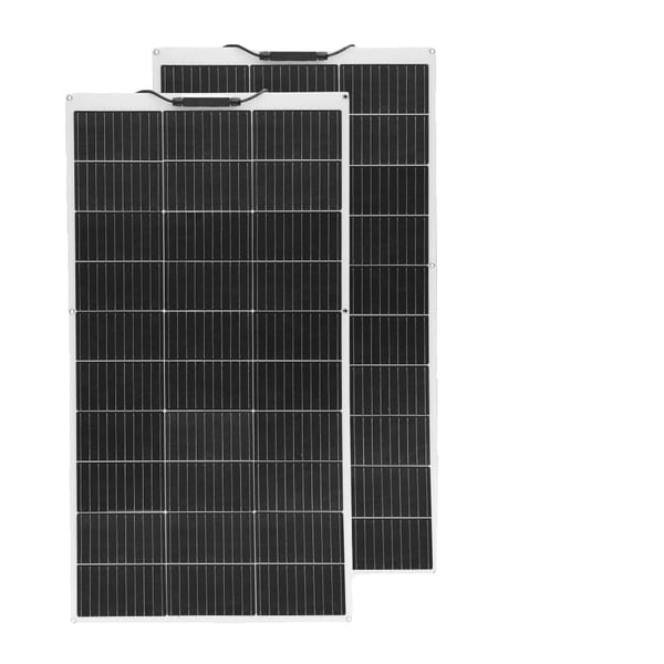 Fleksibel Solpanel, Høj Effektivitet, Alsidig Kompatibilitet,200W kit 12V 24V