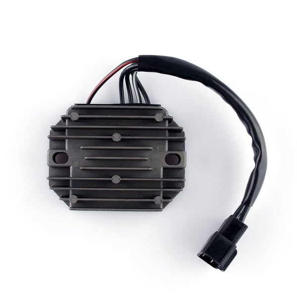 Spændingsregulator-ensretter, 12V, Passer til Suzuki AN400 1999-2002, Passer til Suzuki AN250 1998-2002, Kraftige komponenter