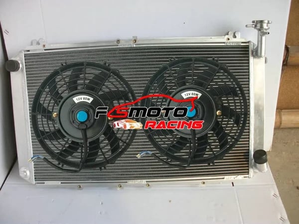 Radiator, legering aluminium, kompatibel med Nissan Patrol og FORD Maverick,Radiator og blæsere