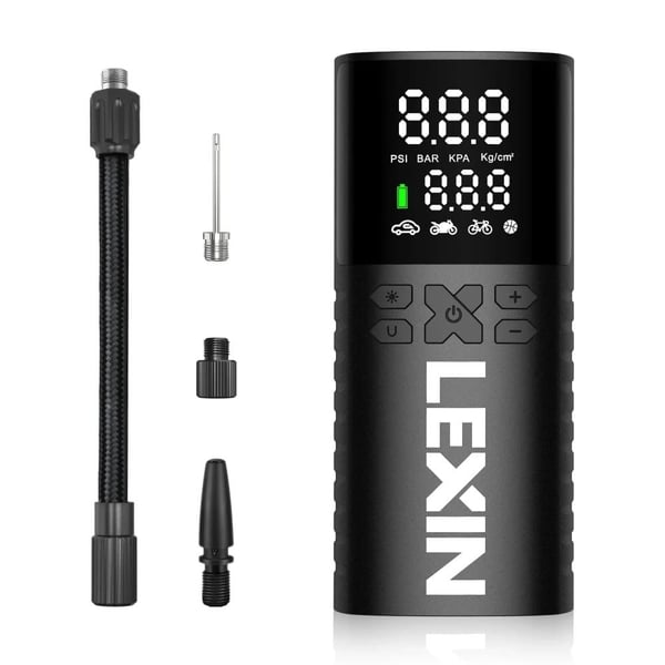 Däckpump, 150PSI, Smarta Lägen, LEXIN P4