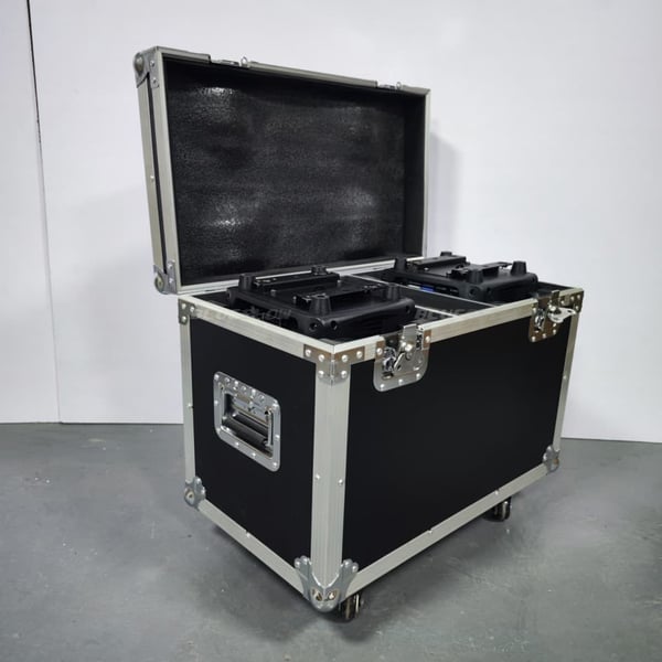 LED Zoom Wash Flight Case, DMX Scene Lys, Professionelt Brug