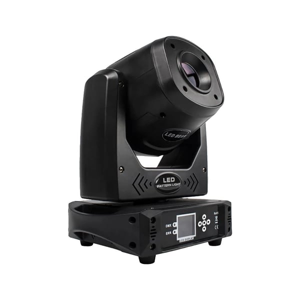 Bevægelseshovedbelysning, 14 DMX-kanaler, Dynamiske belysningseffekter,EU Stik, 1stk LED Spot 100W