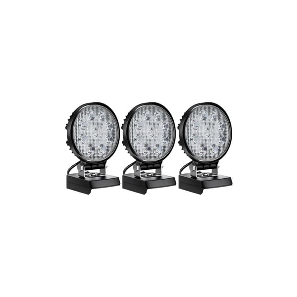 LED Arbejdslampe, 2000 Lumen, 120°-140° Strålevinkel,3Pack LED -lys