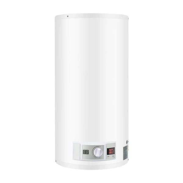 Elektrisk Vandvarmer, 80L Kapacitet, Væghængt Design,2kw, HVID