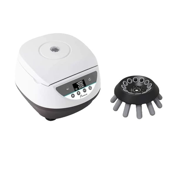 Centrifugemaskine, digital kontrol, flere rørostørrelser, LC-12S, EU-stik