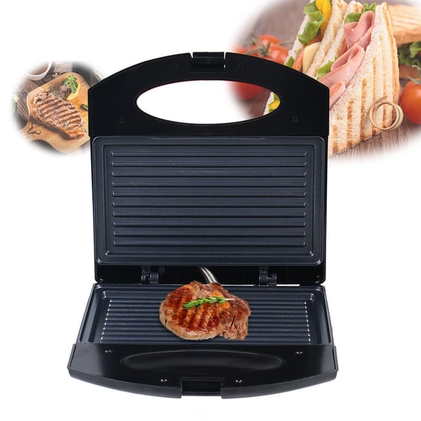 Elektrisk Indendørs Grill, Dobbelt-Sidet Opvarmning, Justerbar Temperaturkontrol