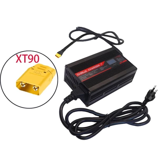 Batterioplader, Hurtigopladning, Intelligente Sikkerhedsfunktioner,XT90, EU-220V