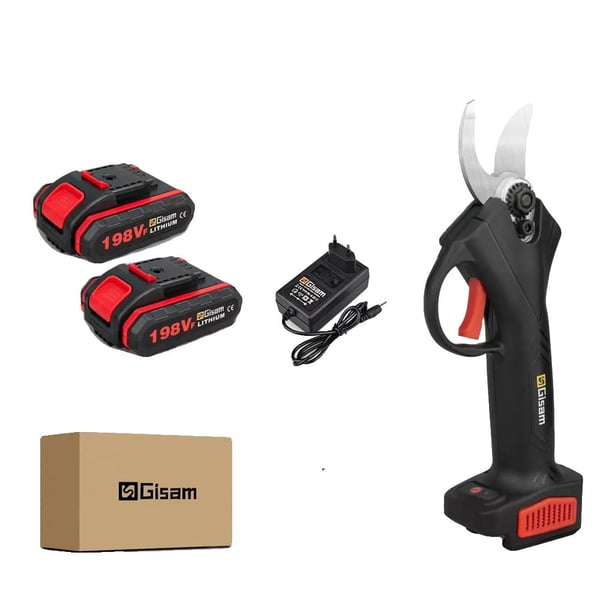 Trådløs Elektrisk Beskærer, Ergonomisk Håndtag, Stille Drift,2 Batteritype 1 BL