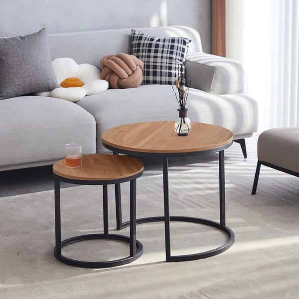 Kaffebord, 2 i 1, Moderne Minimalistisk, , Dark Oak