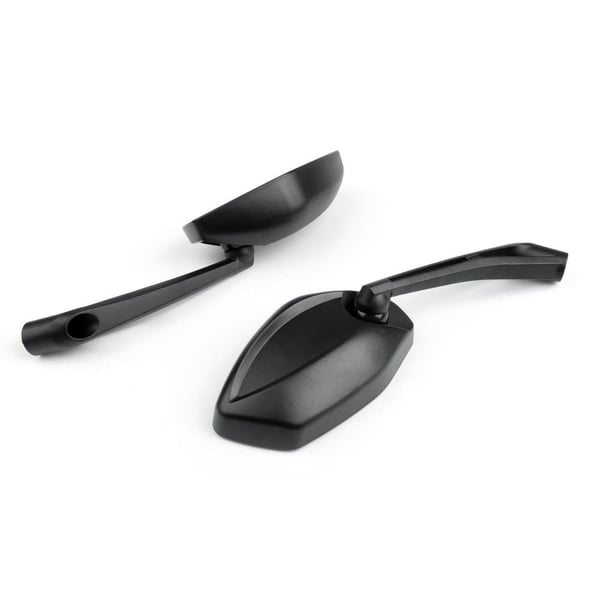 Bakspejle, 155 mm bredde, 85 mm højde, M8/M10 gevind, klar spejloverflade, høj kvalitet ABS-plastik