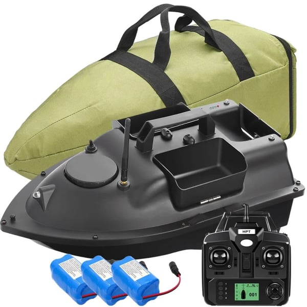 GPS Bait Boat, Dual-Motor Drift, Fjernbetjening Navigation,Agntbådssæt 1