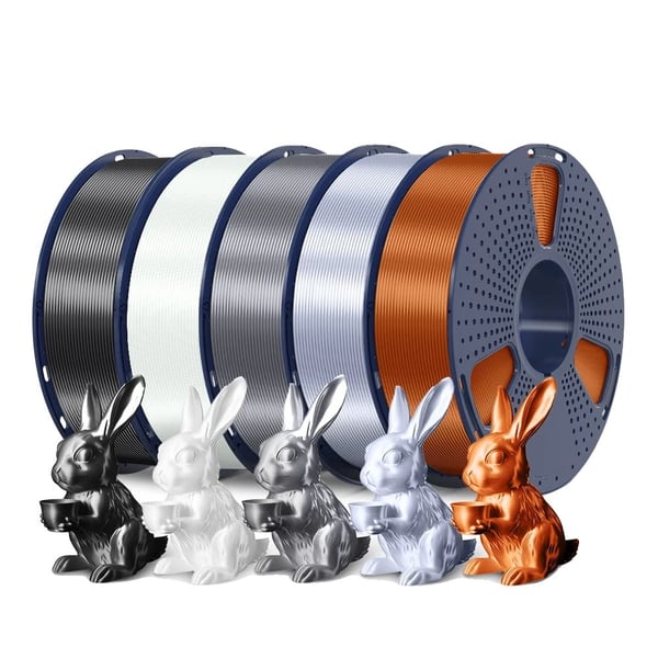 3D-printer filament, miljøvenlig, høj styrke,SILK-1BK1WT1GY1RC1SV 3D-printer filament, miljøvenlig, høj styrke,SILK-1BK1WT1GY1RC1SV