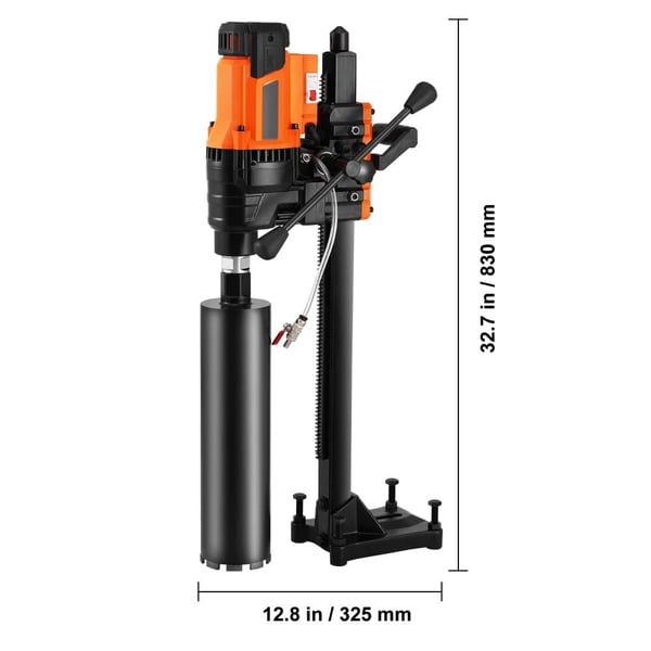 Timanttiporakone, 3000W teho, märkä- ja kuivaleikkaus, 3200W 250mm